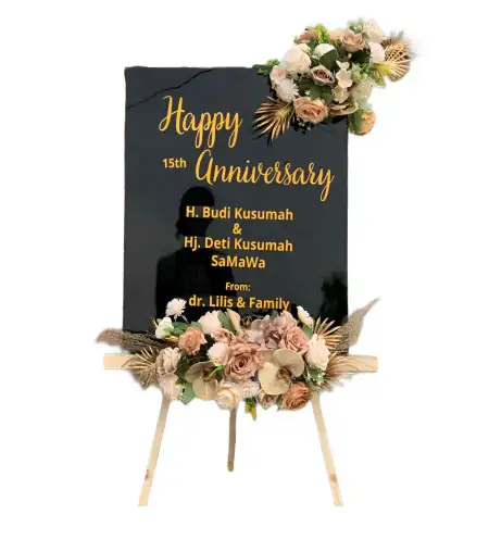 Papan Bunga Akrilik Pik